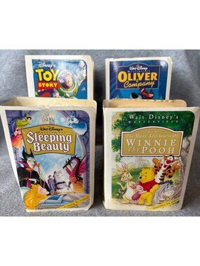 Walt Disney Masterpiece McDonald’s Happy Meal Figures Toy Set Oliver Pooh Aurora